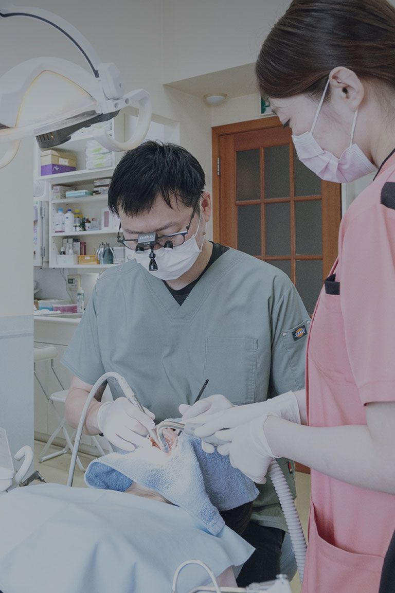 子どもから高齢者の方までご家族のお口の健康をサポート
